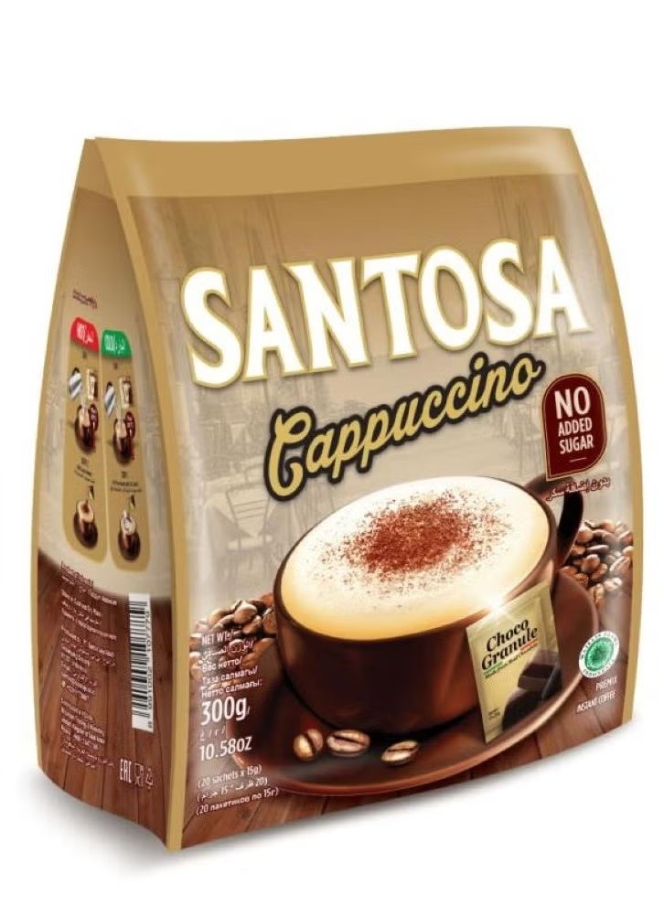 Cappuccino Instant Coffee Without Sugar 300 g